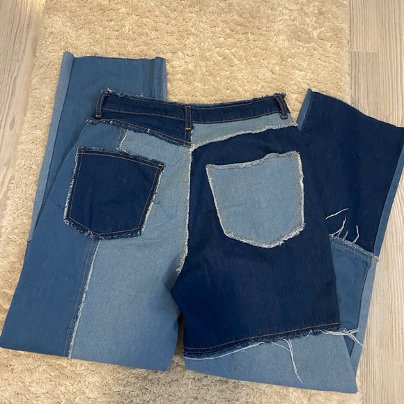 patchwork jeans - Picture 2 of 3